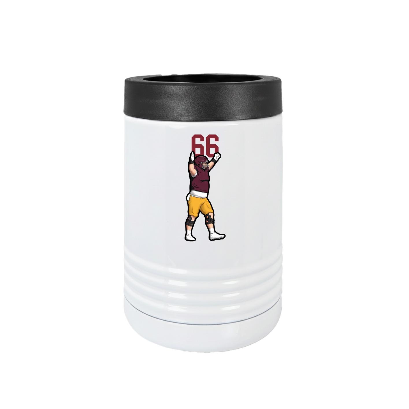 Beverage Holder — Number Top in White