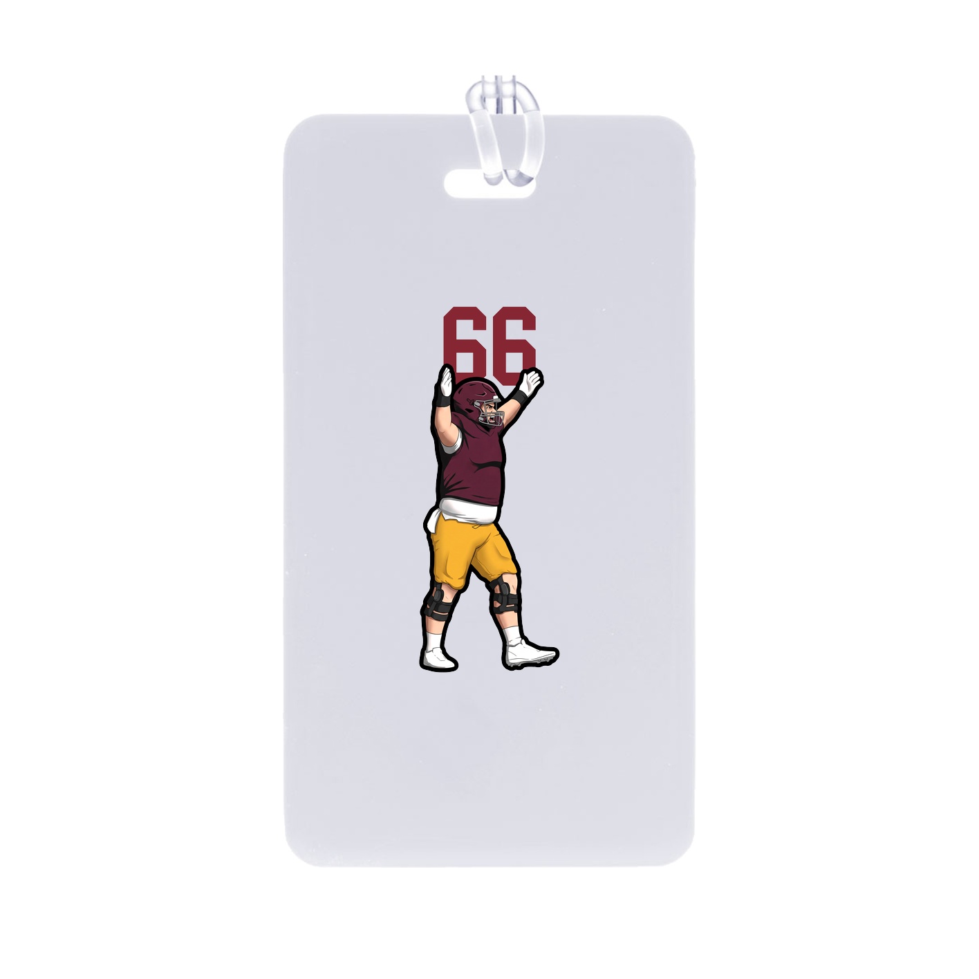 Bag Tag — Number Top in Classic