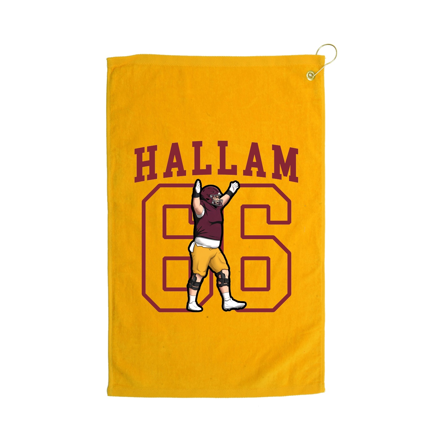 Golf Towel — Shirsey in Gold