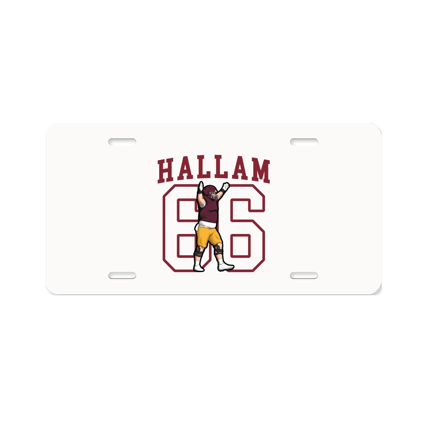 License Plate — Shirsey in Classic