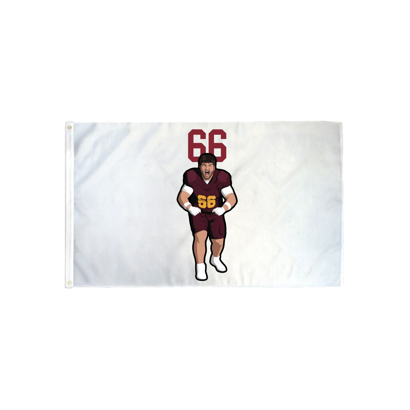 3x5 Flag — Number Top in Classic