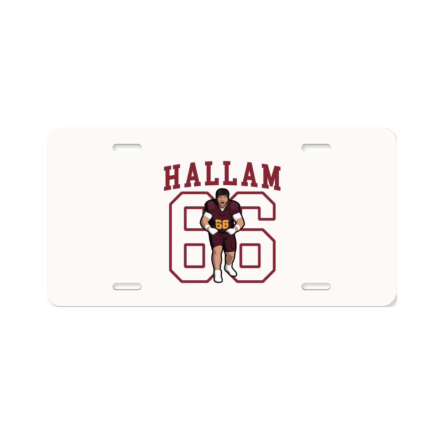 License Plate — Shirsey in Classic