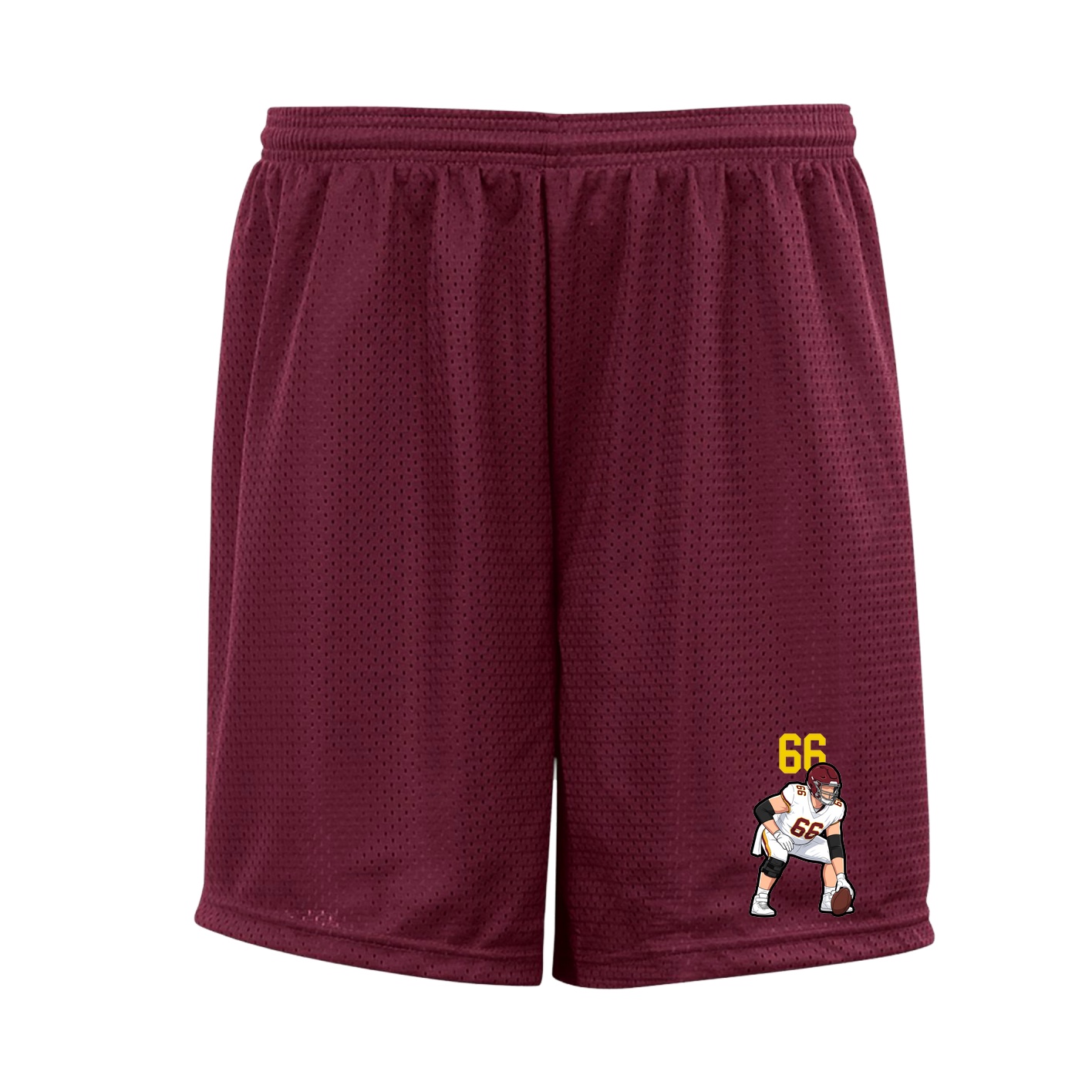 Shorts — Number Top in Cardinal