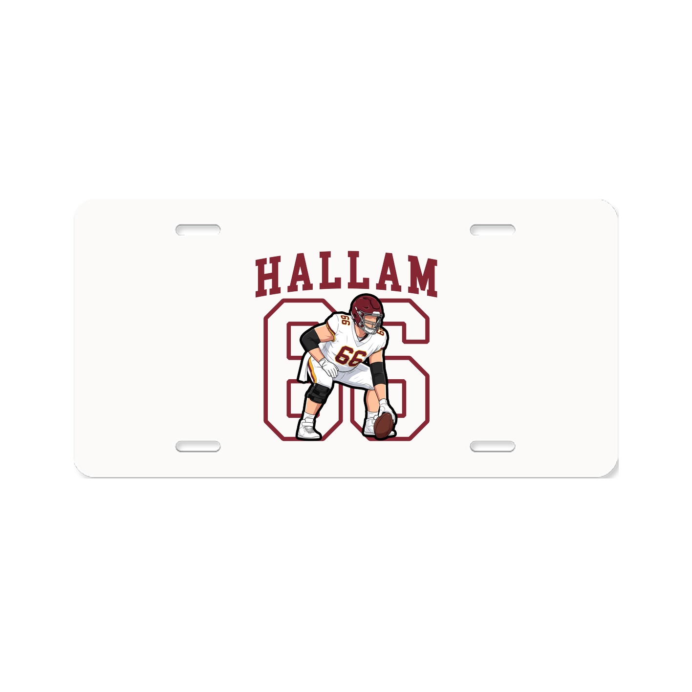 Aluminum License Plate