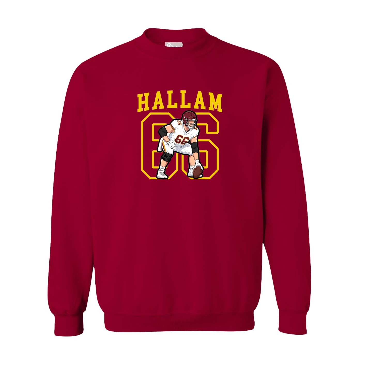 Fleece Crew — Shirsey in Cardinal