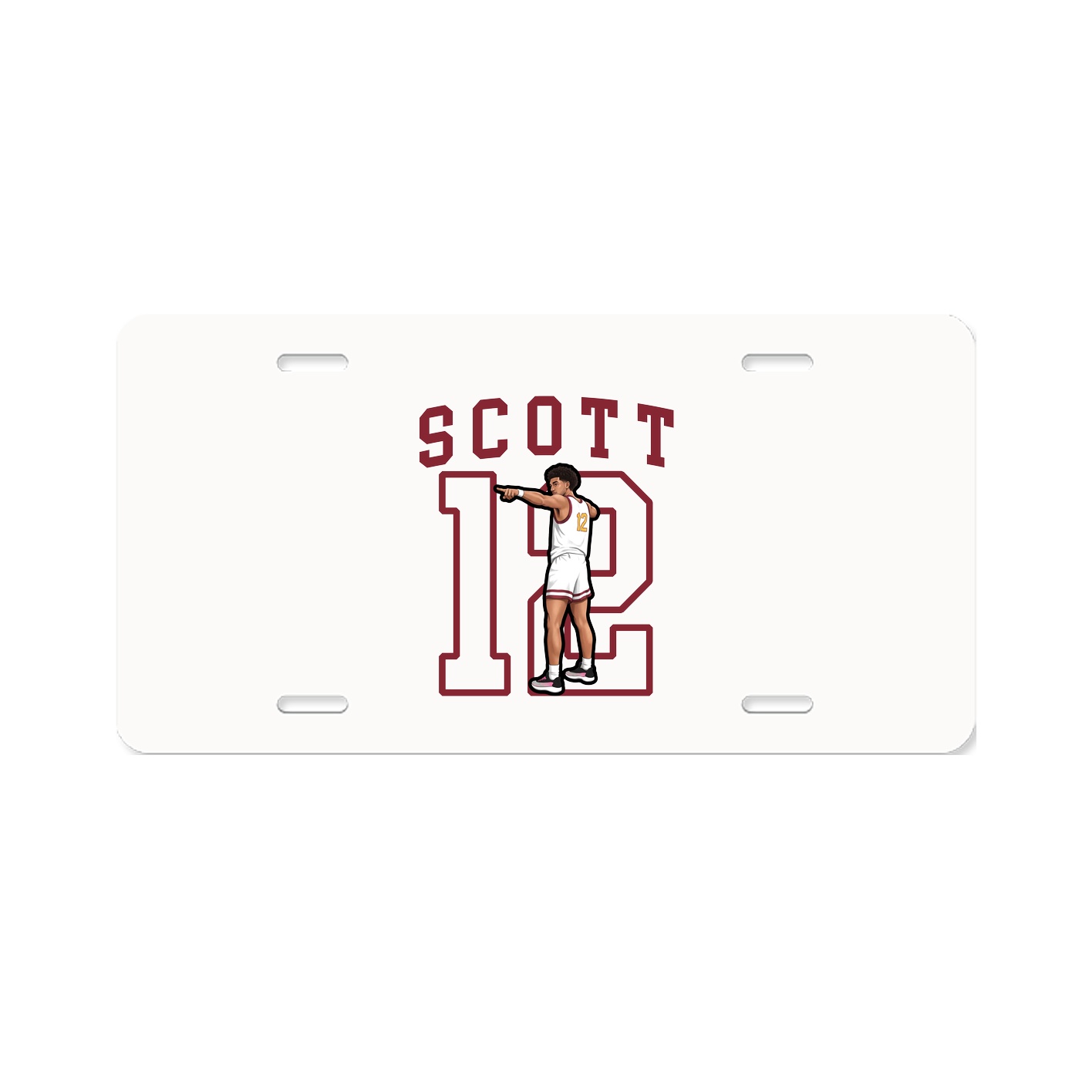 License Plate — Shirsey in Classic