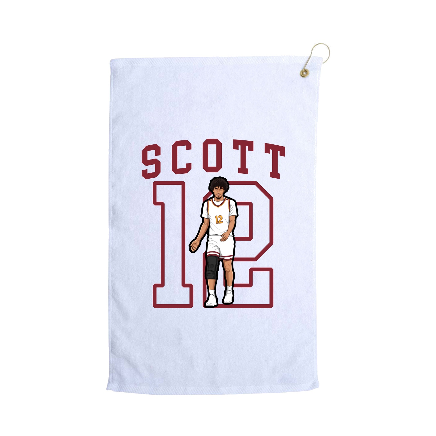 Golf Towel — Shirsey in White