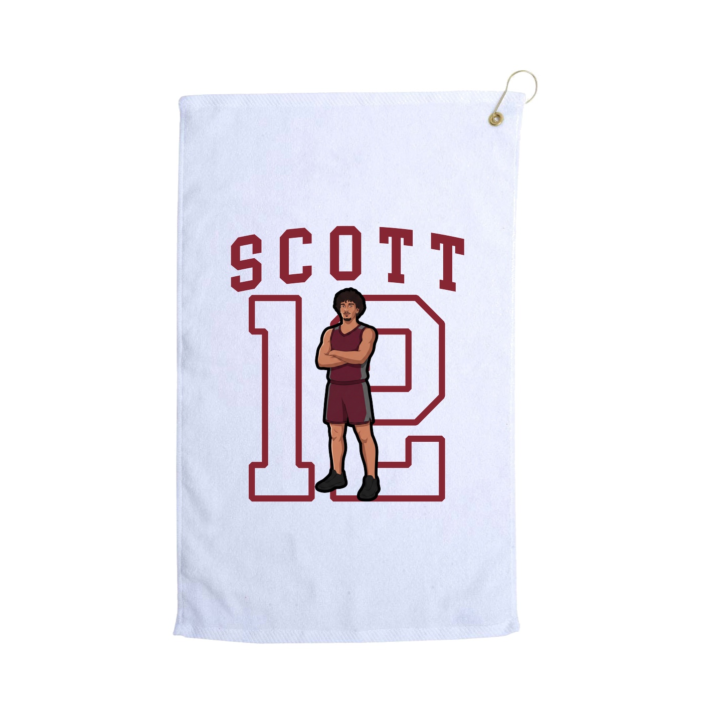 Golf Towel — Shirsey in White