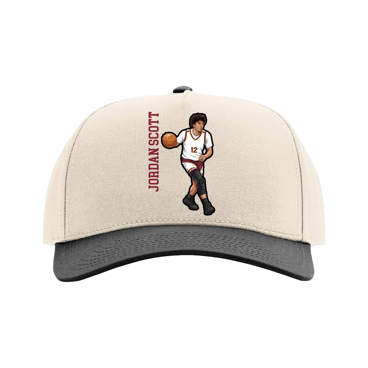 Full Fabric Five-Panel Champ Cap