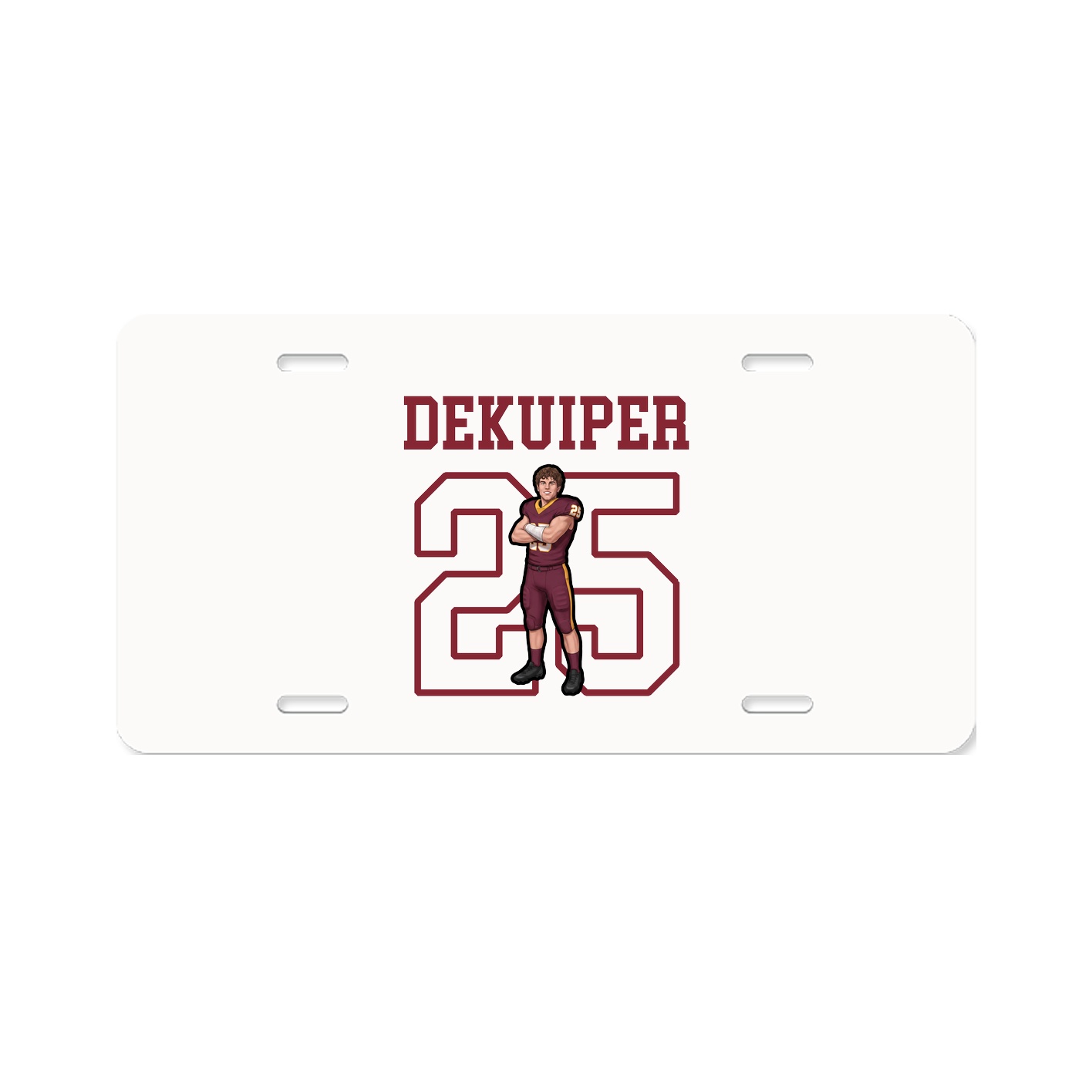 License Plate — Shirsey in Classic