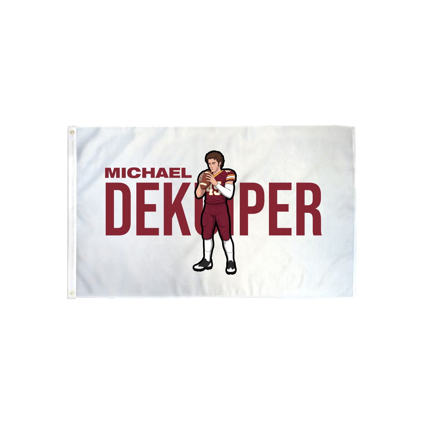 3x5 Flag — Player Name in Classic