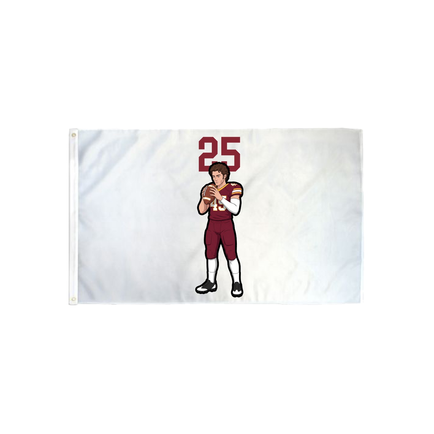 3x5 Flag — Number Top in Classic