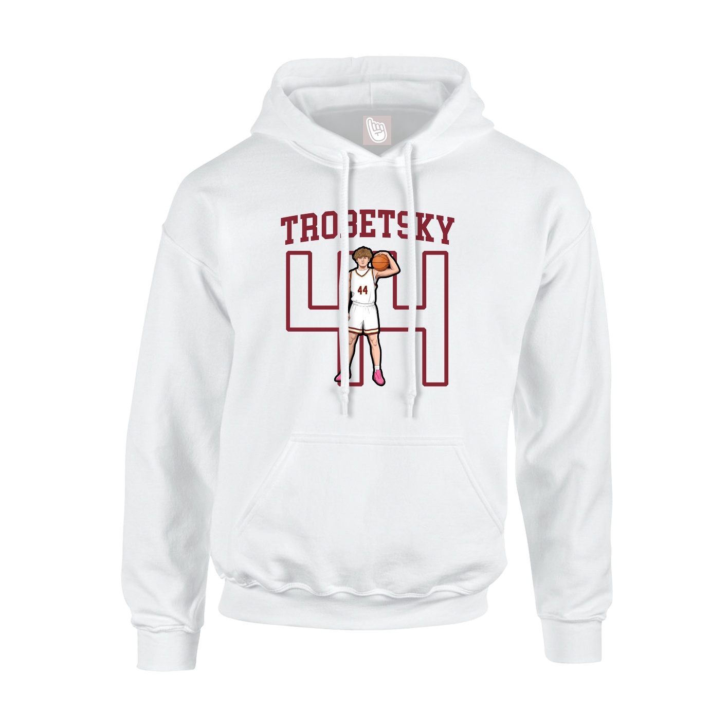 Youth Hoodie — Shirsey in White