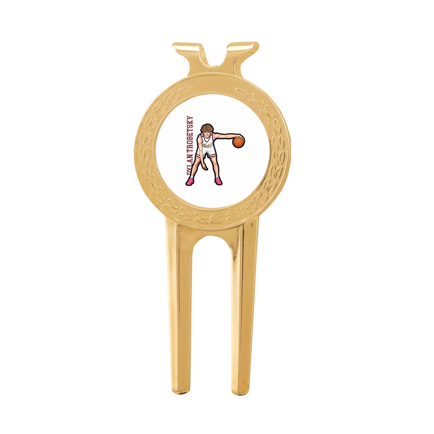 Divot Tool with Ball Marker — Name Vertical in Classic