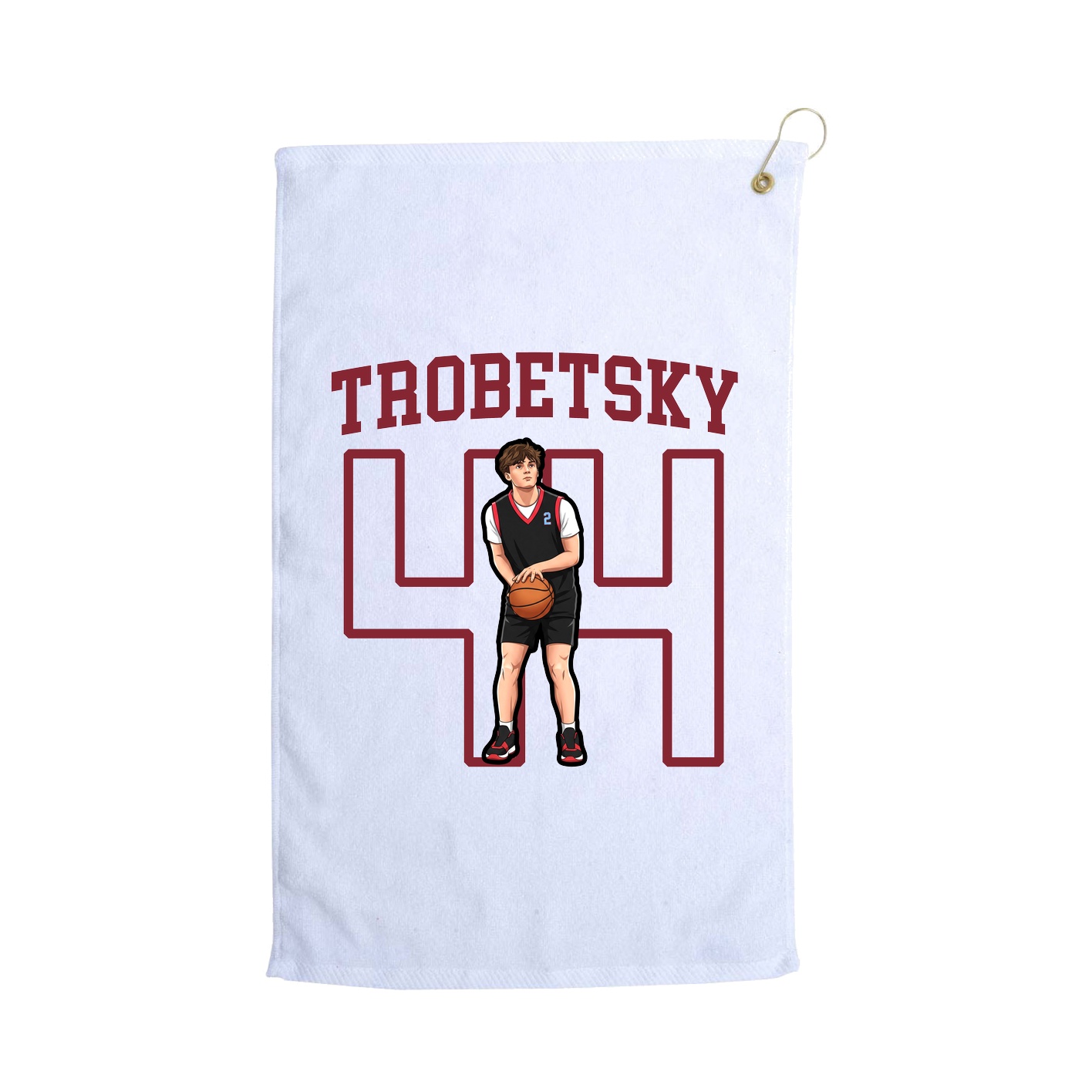 Golf Towel — Shirsey in White
