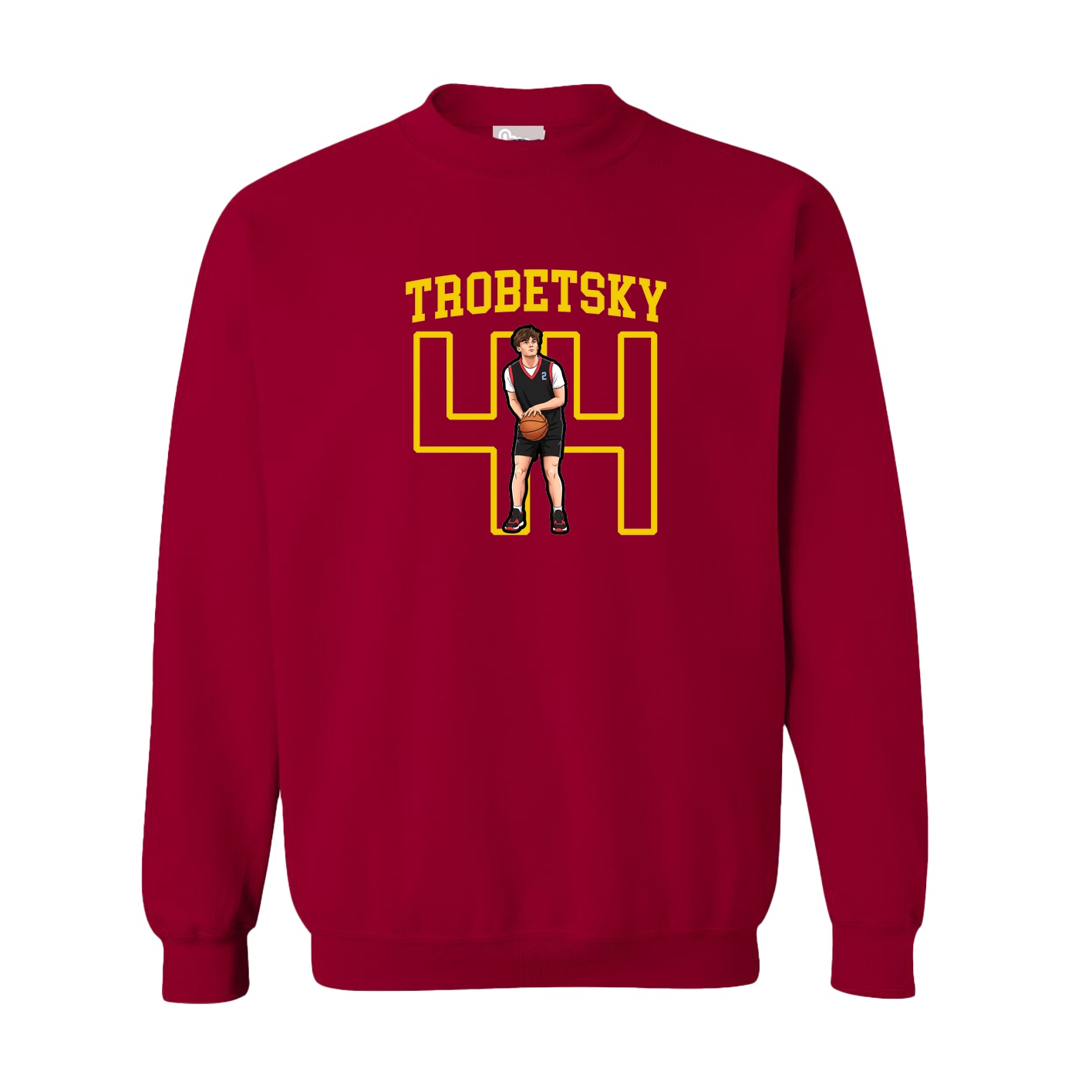 Fleece Crew — Shirsey in Cardinal