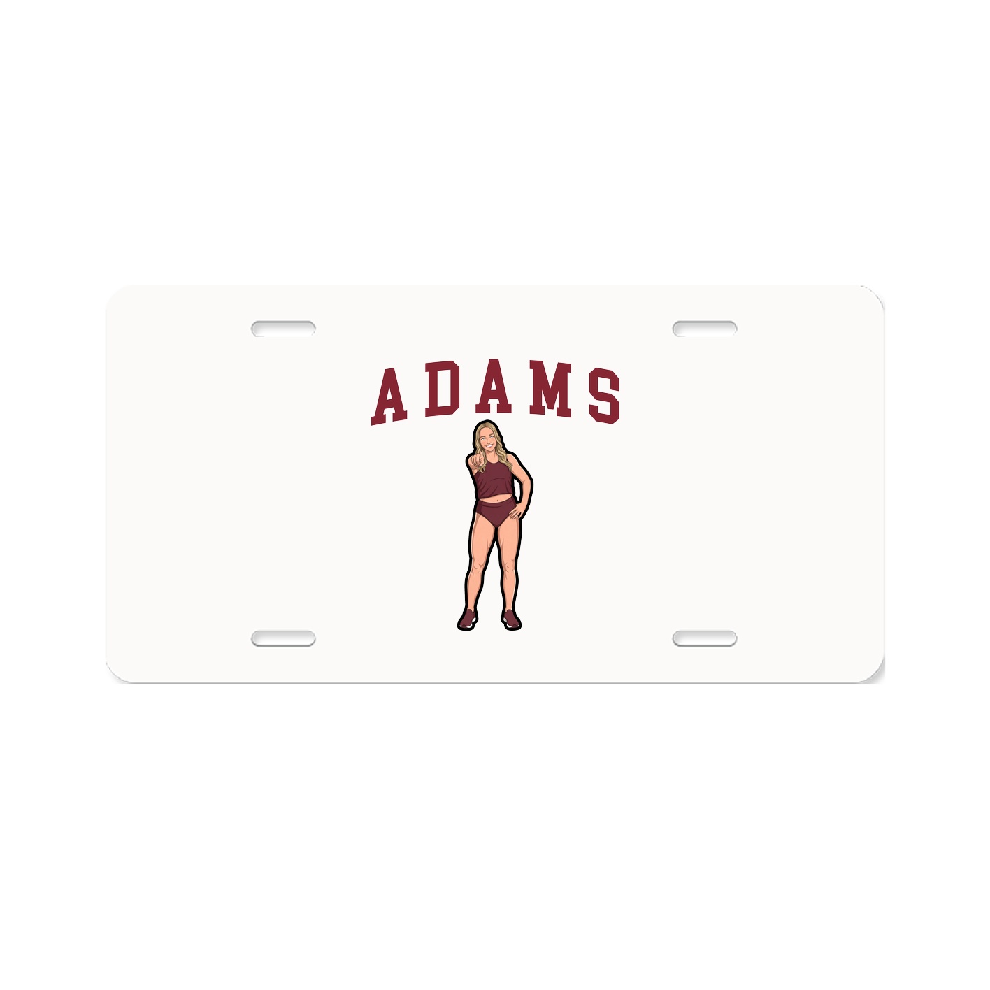 License Plate — Shirsey in Classic