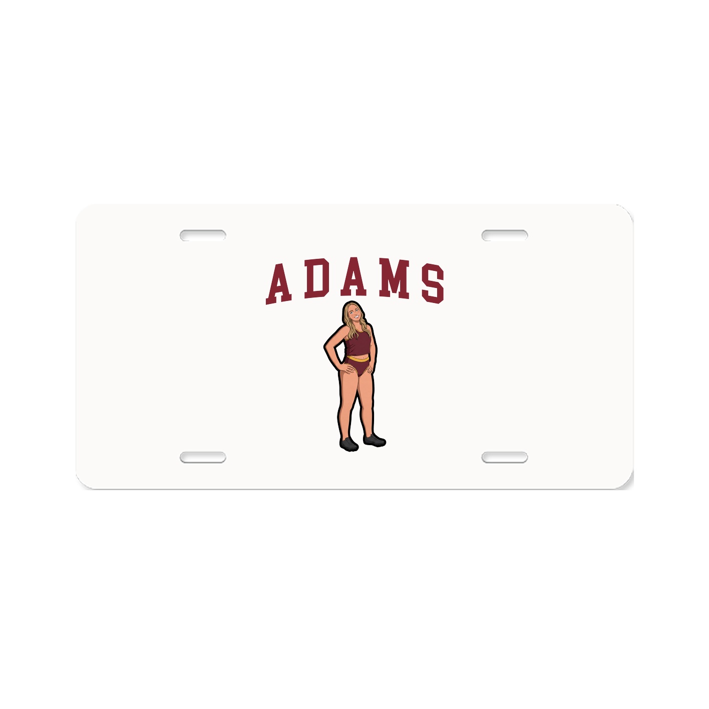 License Plate — Shirsey in Classic