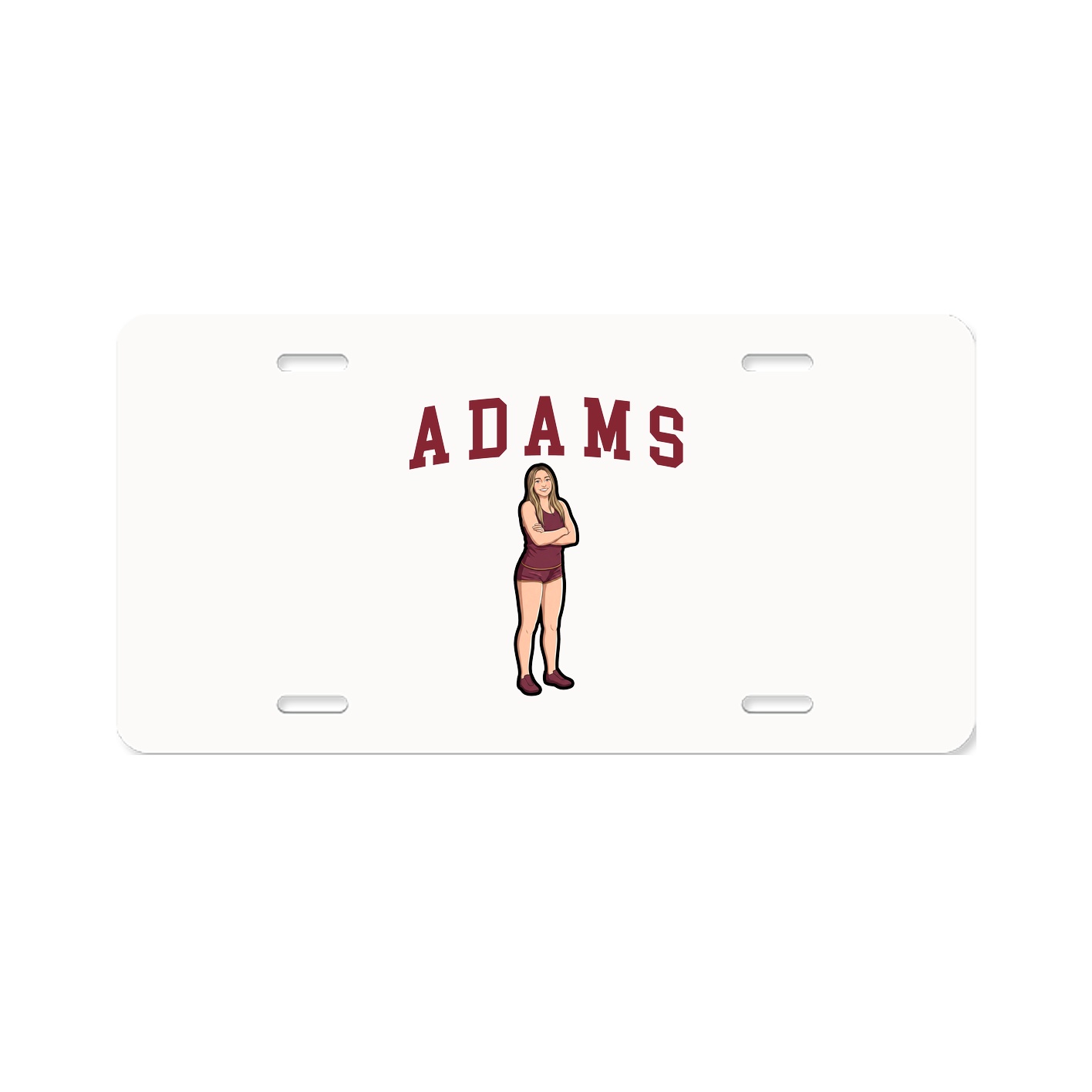 License Plate — Shirsey in Classic