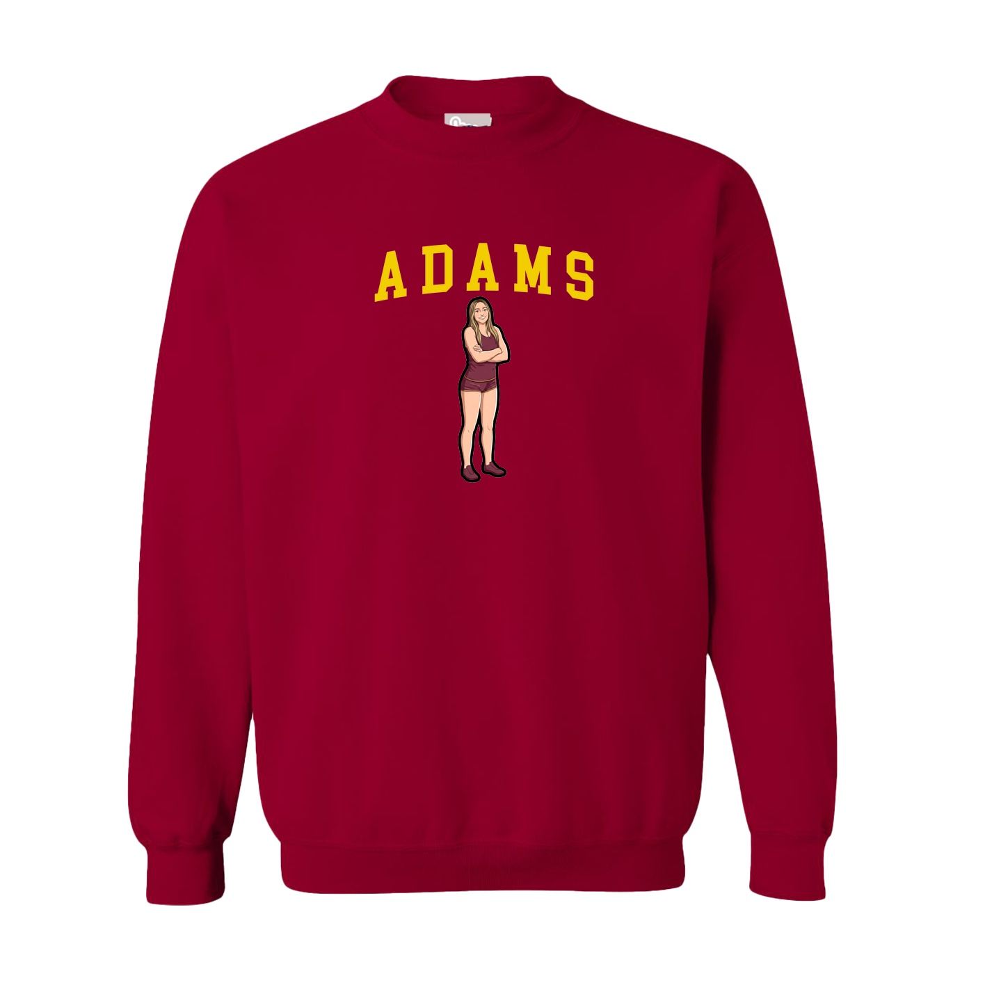 Fleece Crew — Shirsey in Cardinal