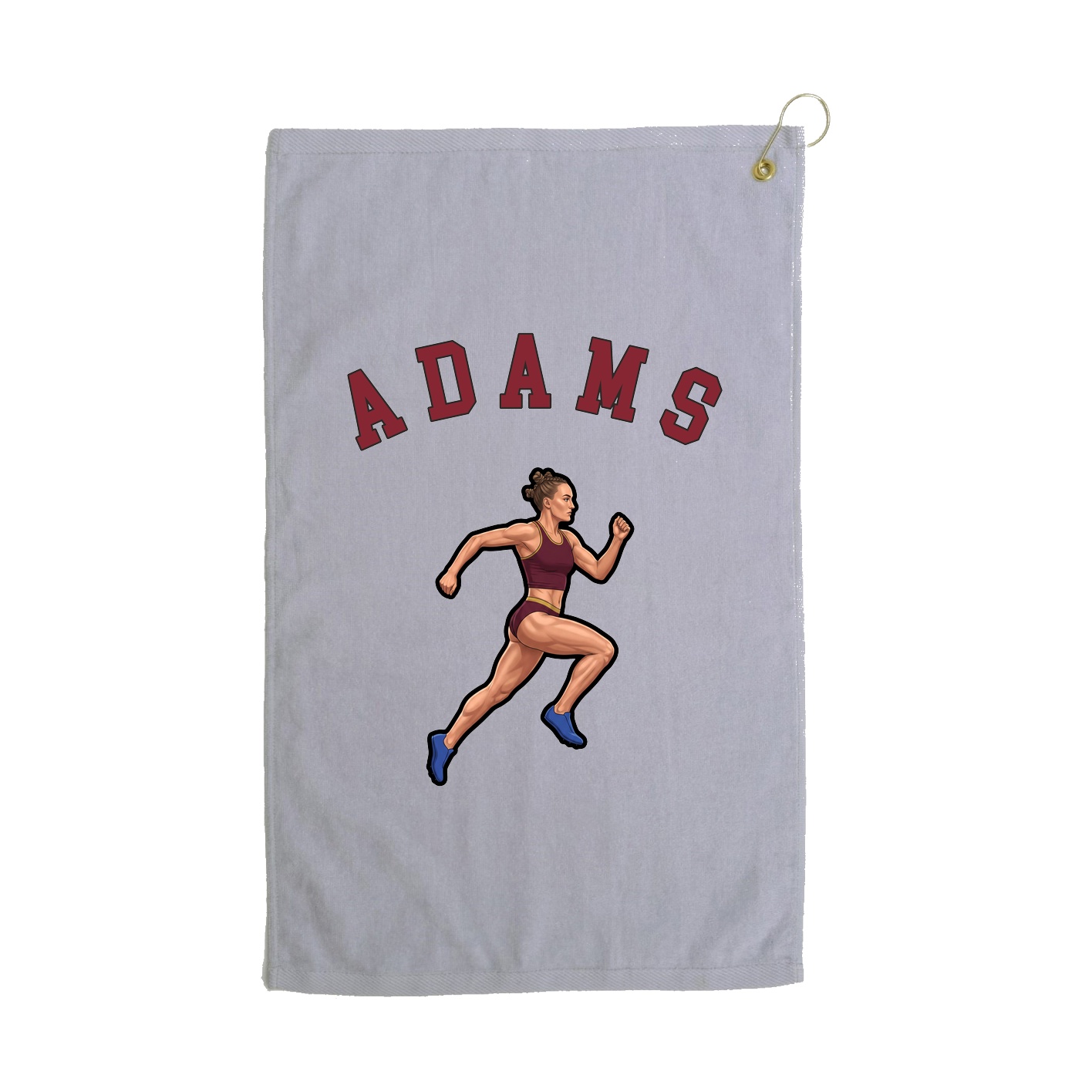 Golf Towel — Shirsey Arch in Grey