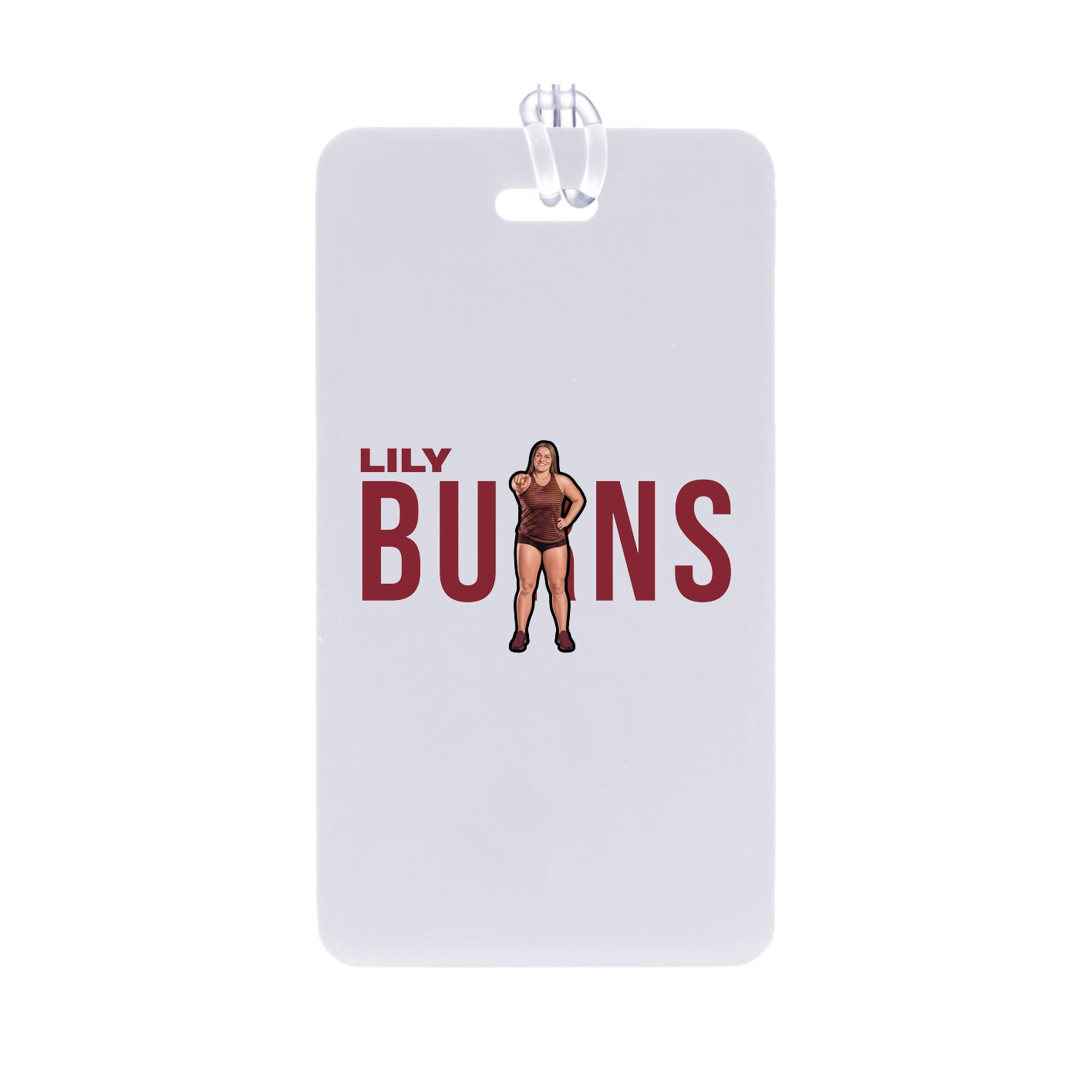 Bag Tag — Player Name in Classic
