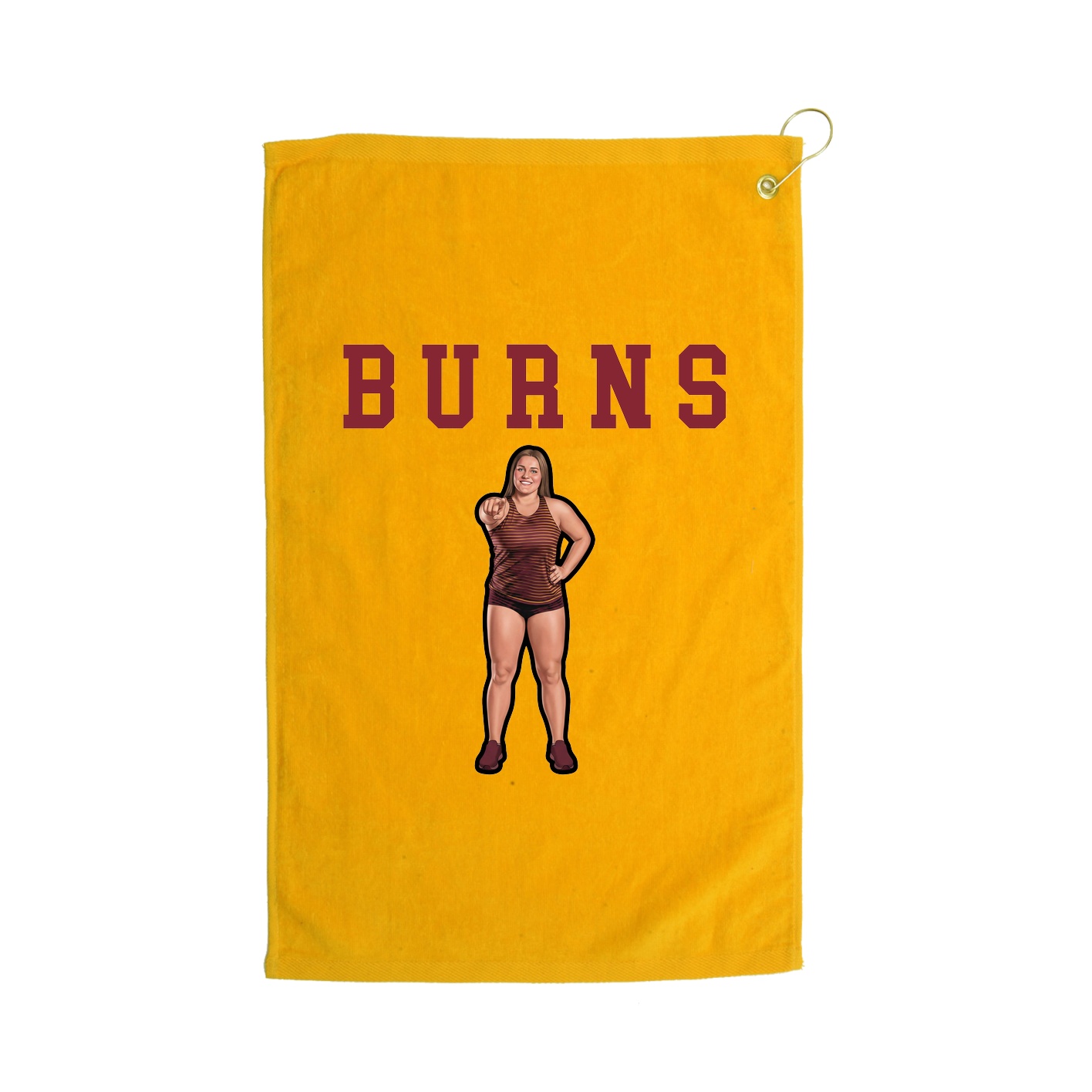 Golf Towel — Shirsey in Gold