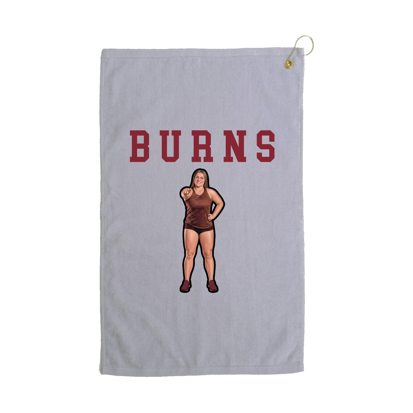 Golf Towel — Shirsey in Grey