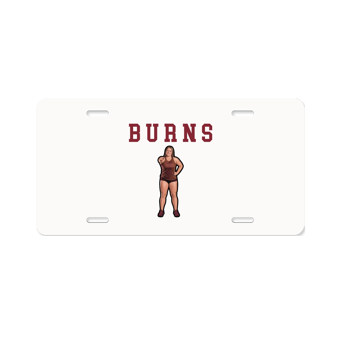 License Plate — Shirsey in Classic
