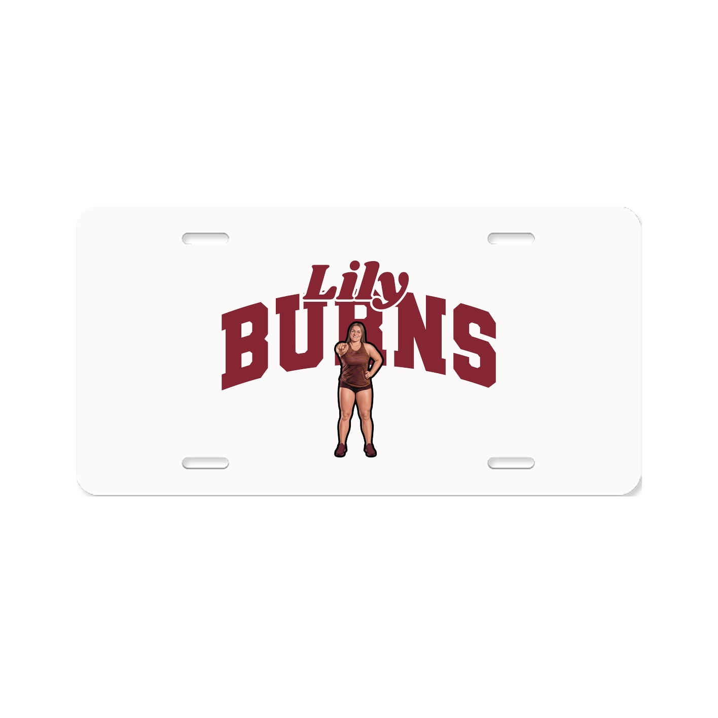 License Plate — Signature Arch in Classic