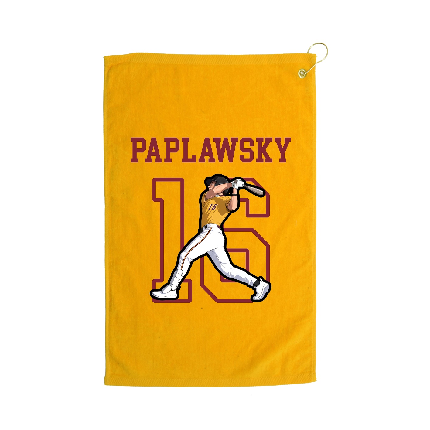 Golf Towel — Shirsey in Gold