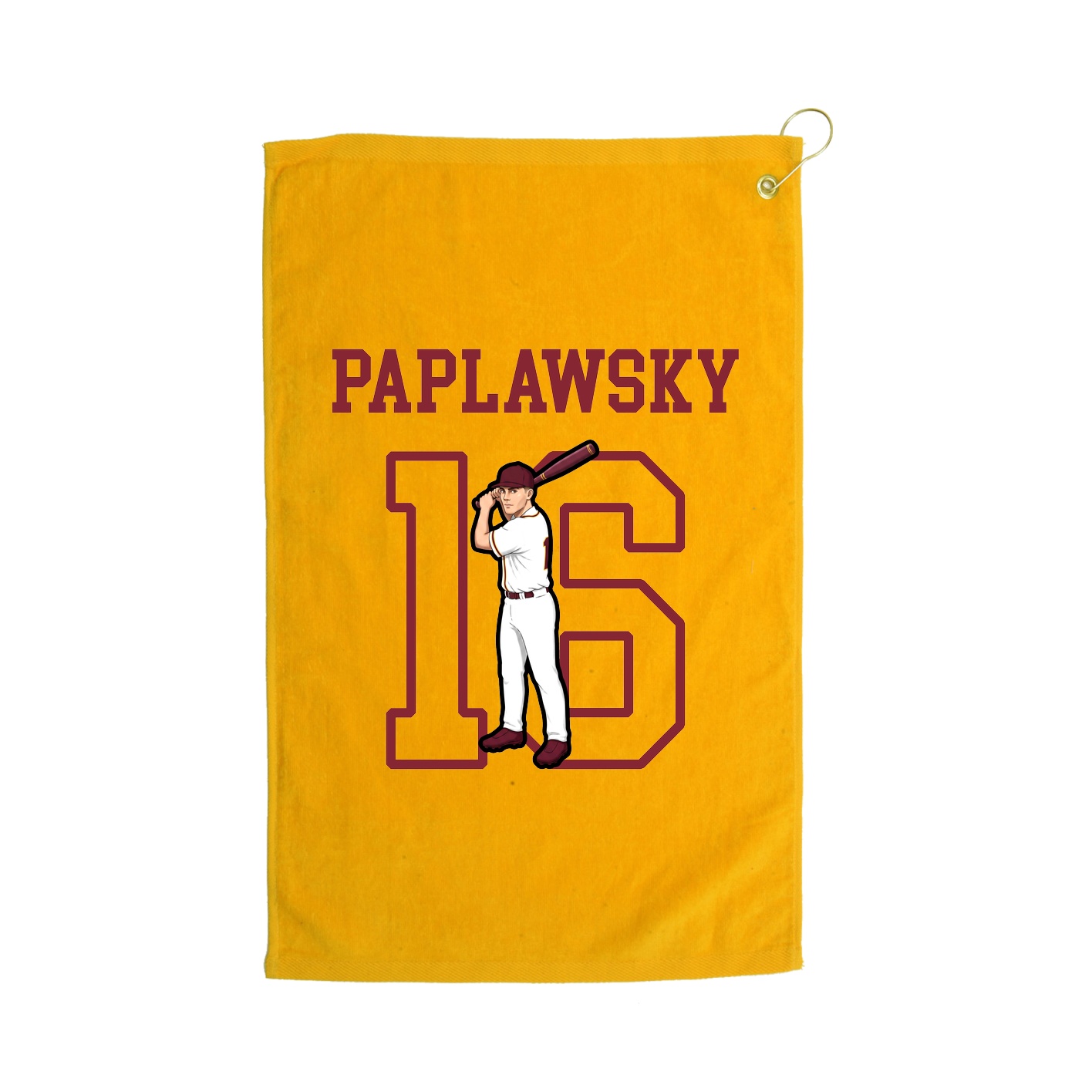 Golf Towel — Shirsey in Gold