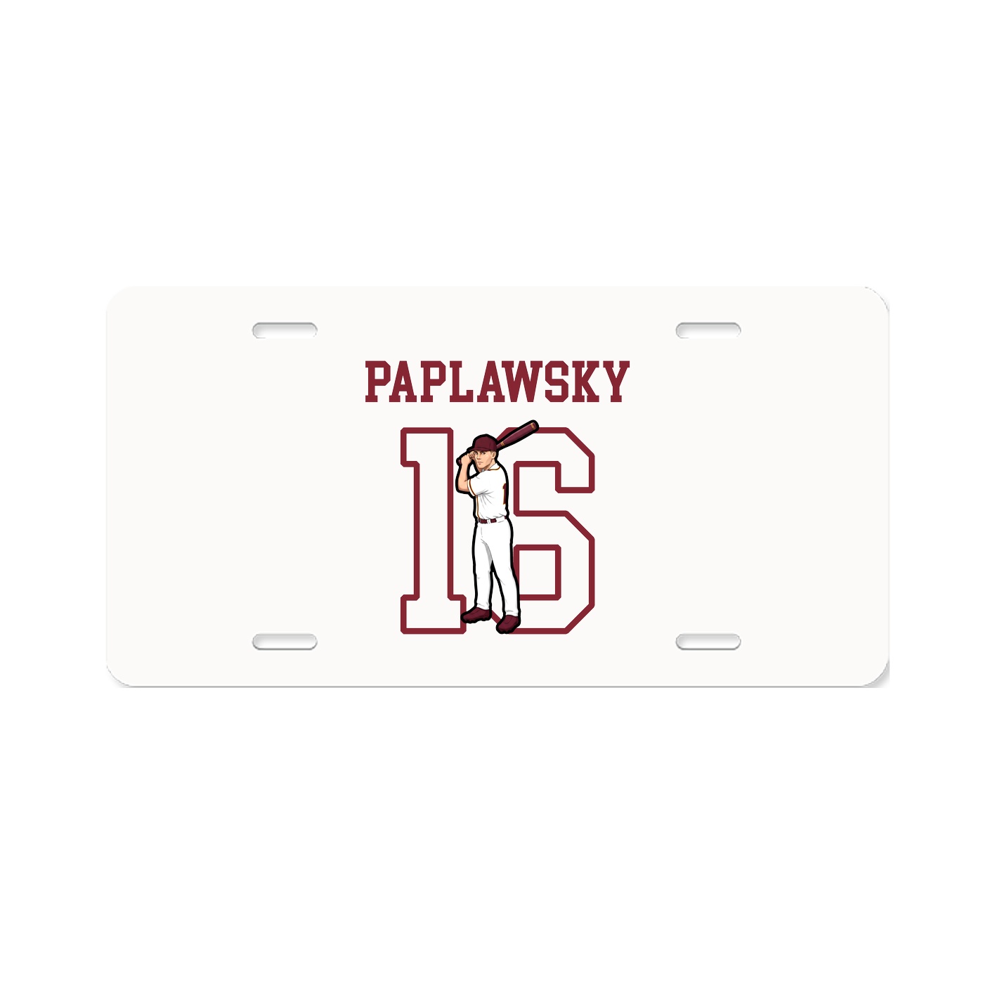 License Plate — Shirsey in Classic