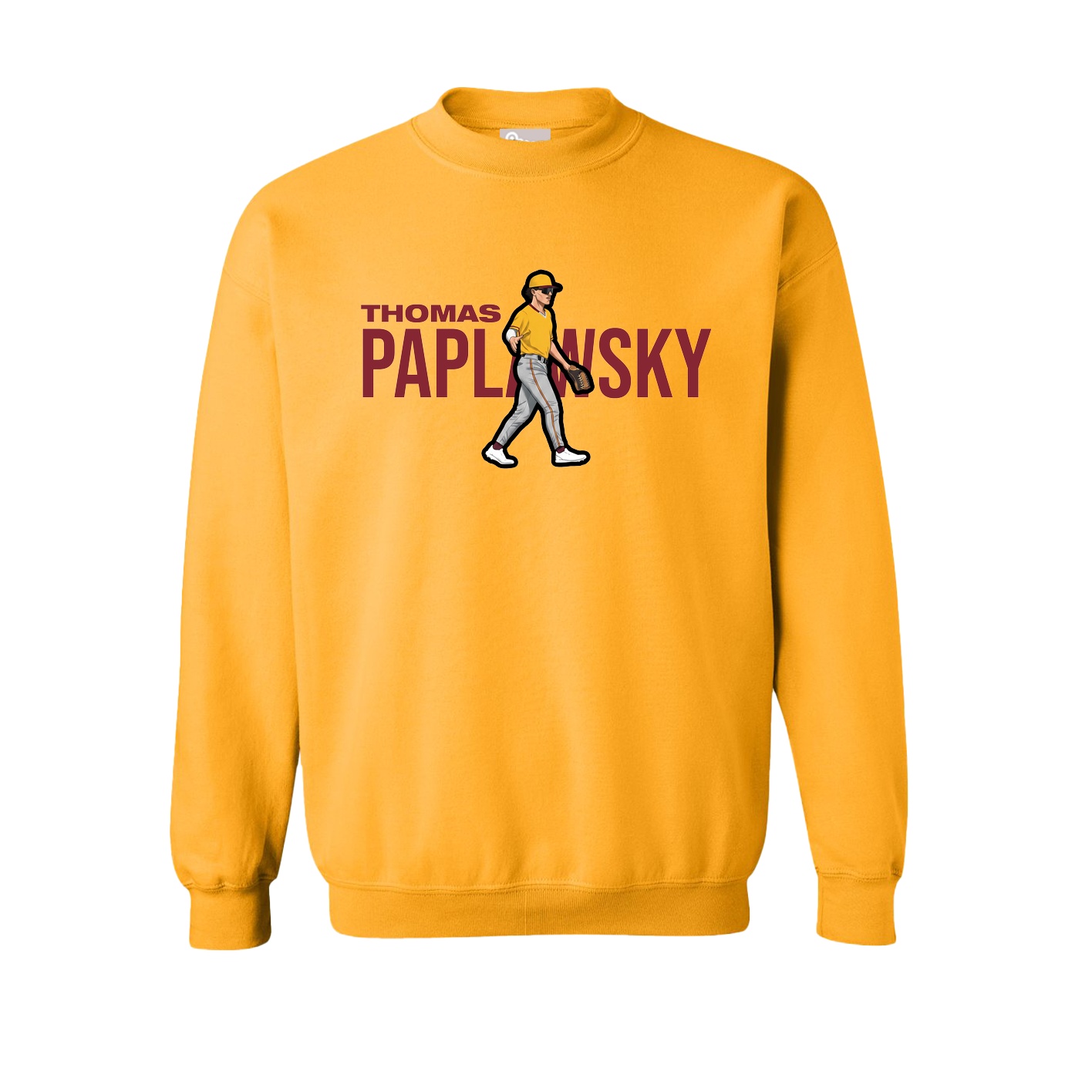 Fleece Crew — Player Name in Gold