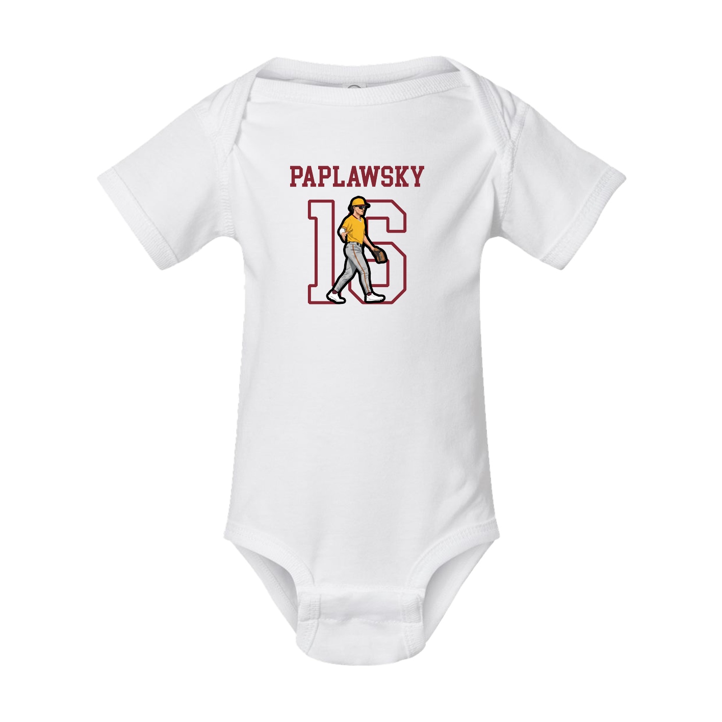 Baby Onesie — Shirsey in White