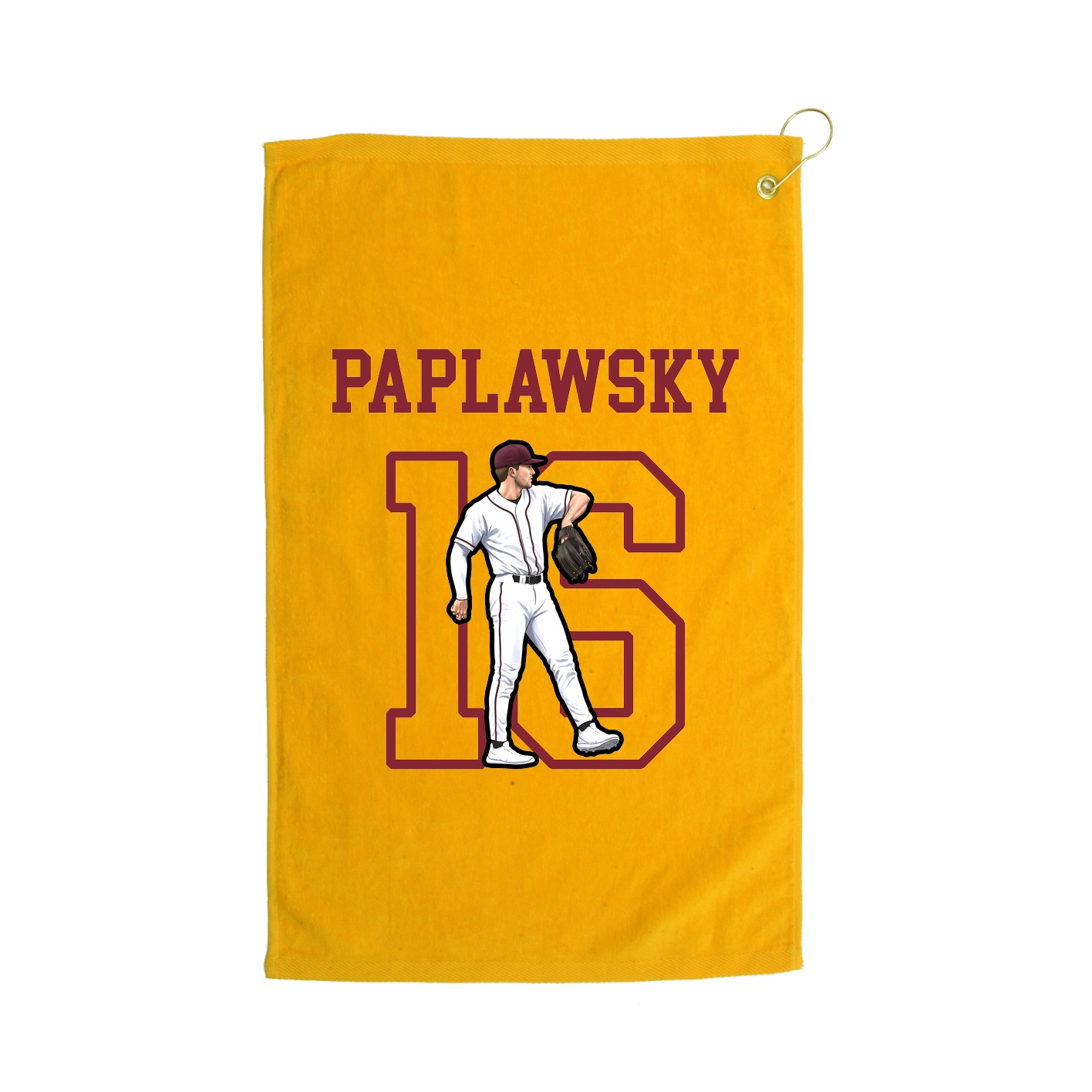 Golf Towel — Shirsey in Gold