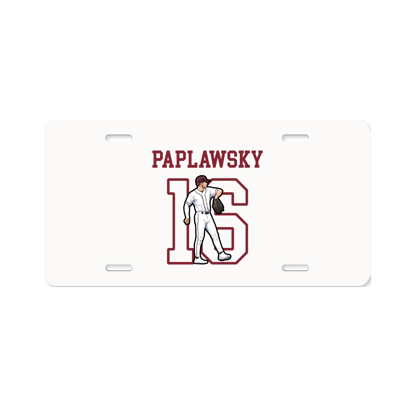 License Plate — Shirsey in Classic