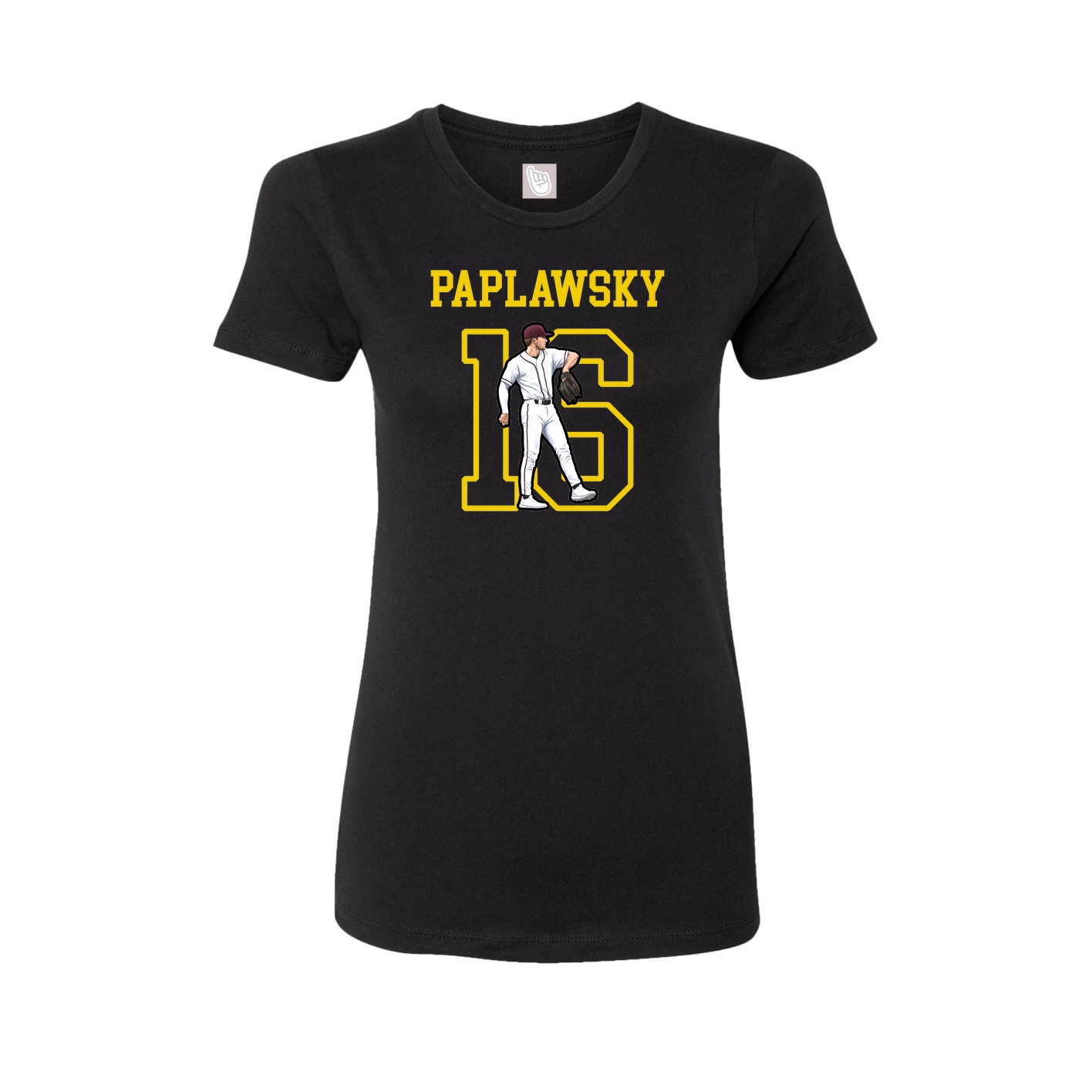 Fitted Women's Tee — Shirsey in Black