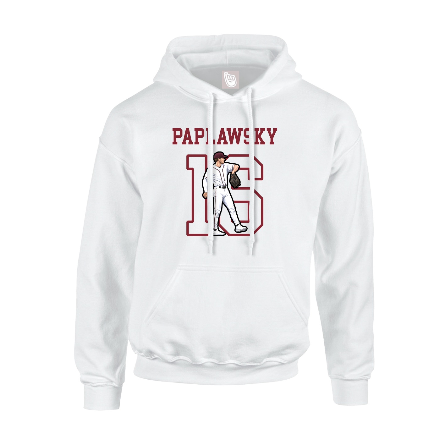 Youth Hoodie — Shirsey in White