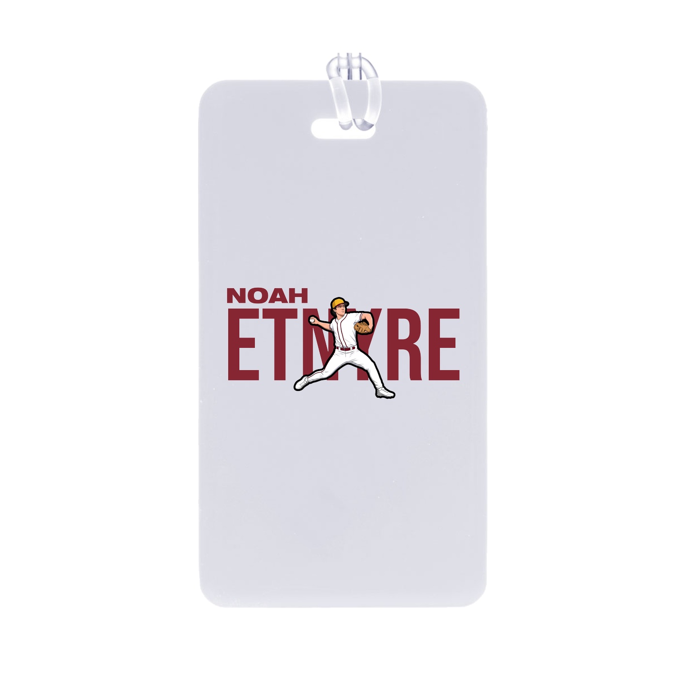 Bag Tag — Player Name in Classic
