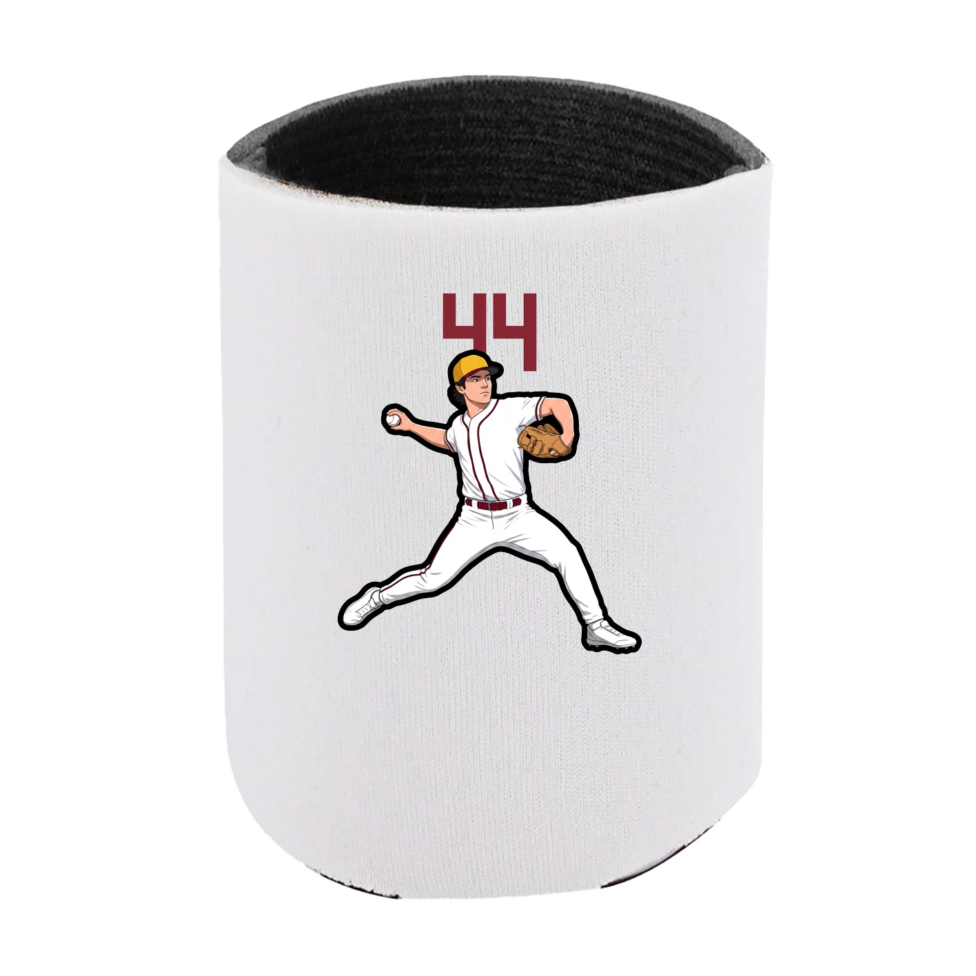 Can Holder — Number Top in White