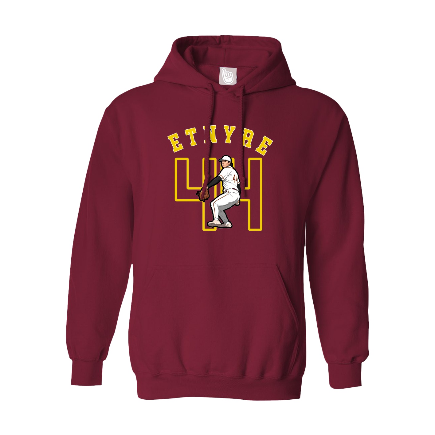 Hoodie — Shirsey Arch in Cardinal