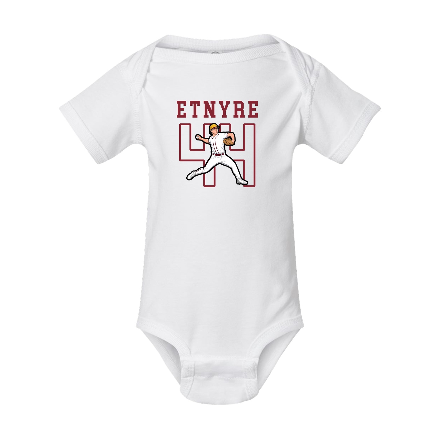Baby Onesie — Shirsey in White