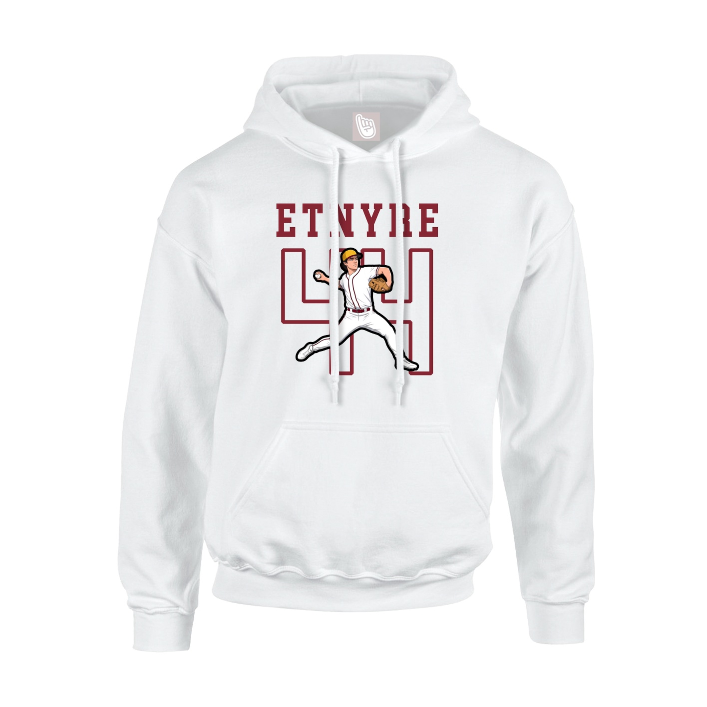 Youth Hoodie — Shirsey in White