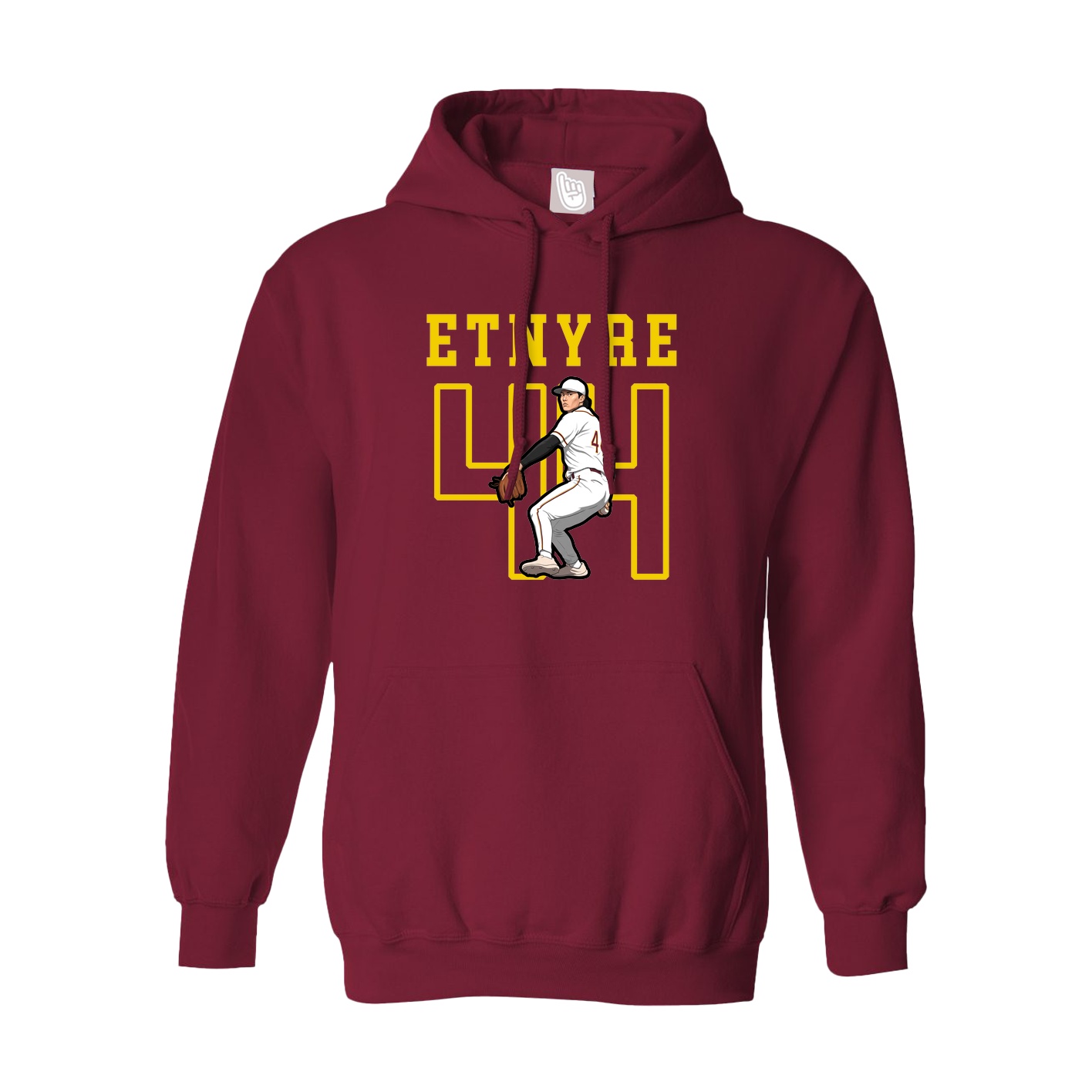 Hoodie — Shirsey in Cardinal