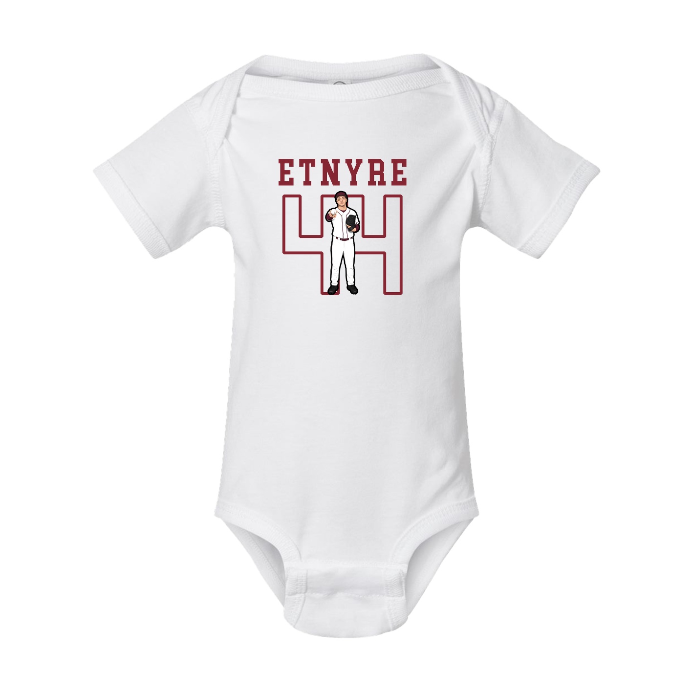 Baby Onesie — Shirsey in White