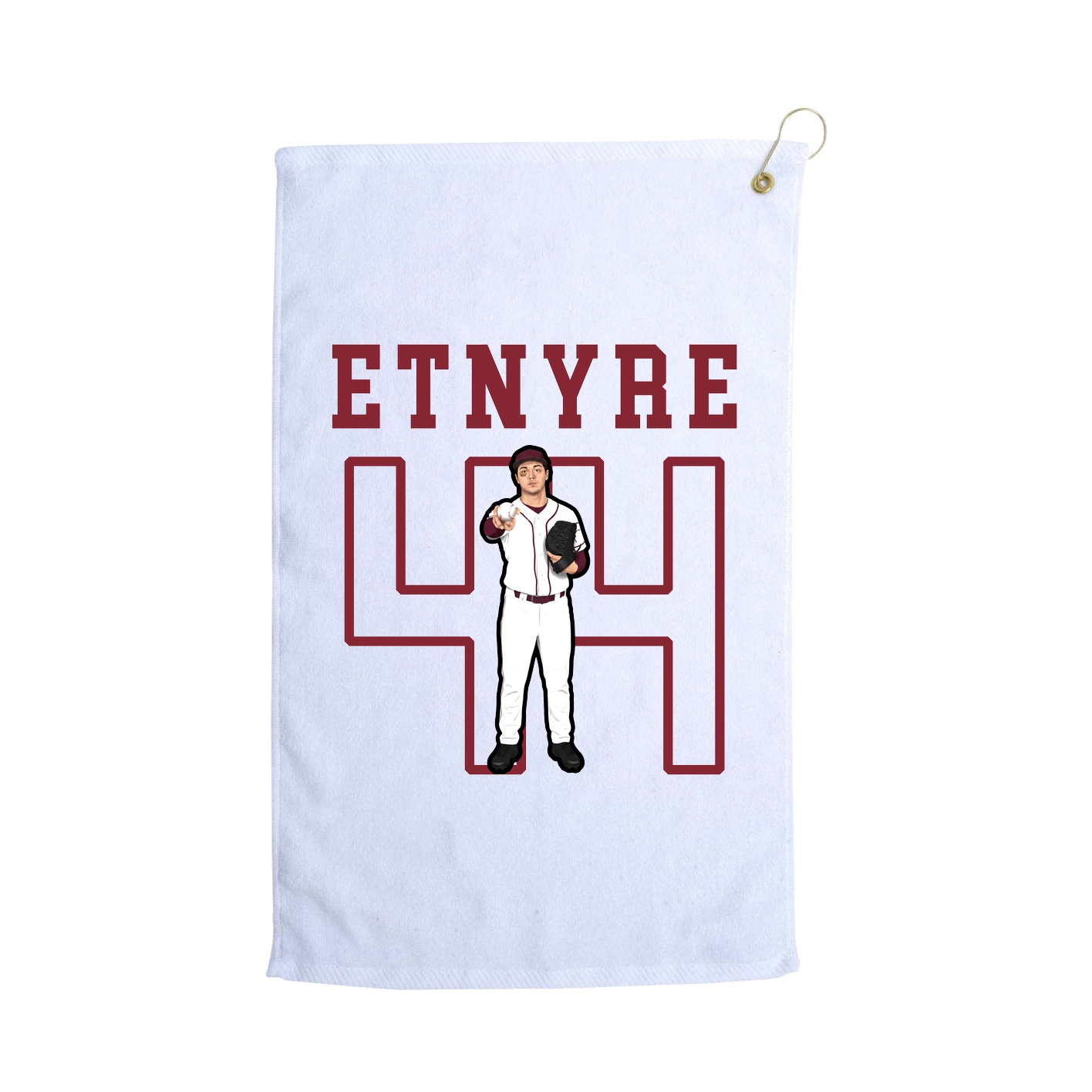 Golf Towel — Shirsey in White