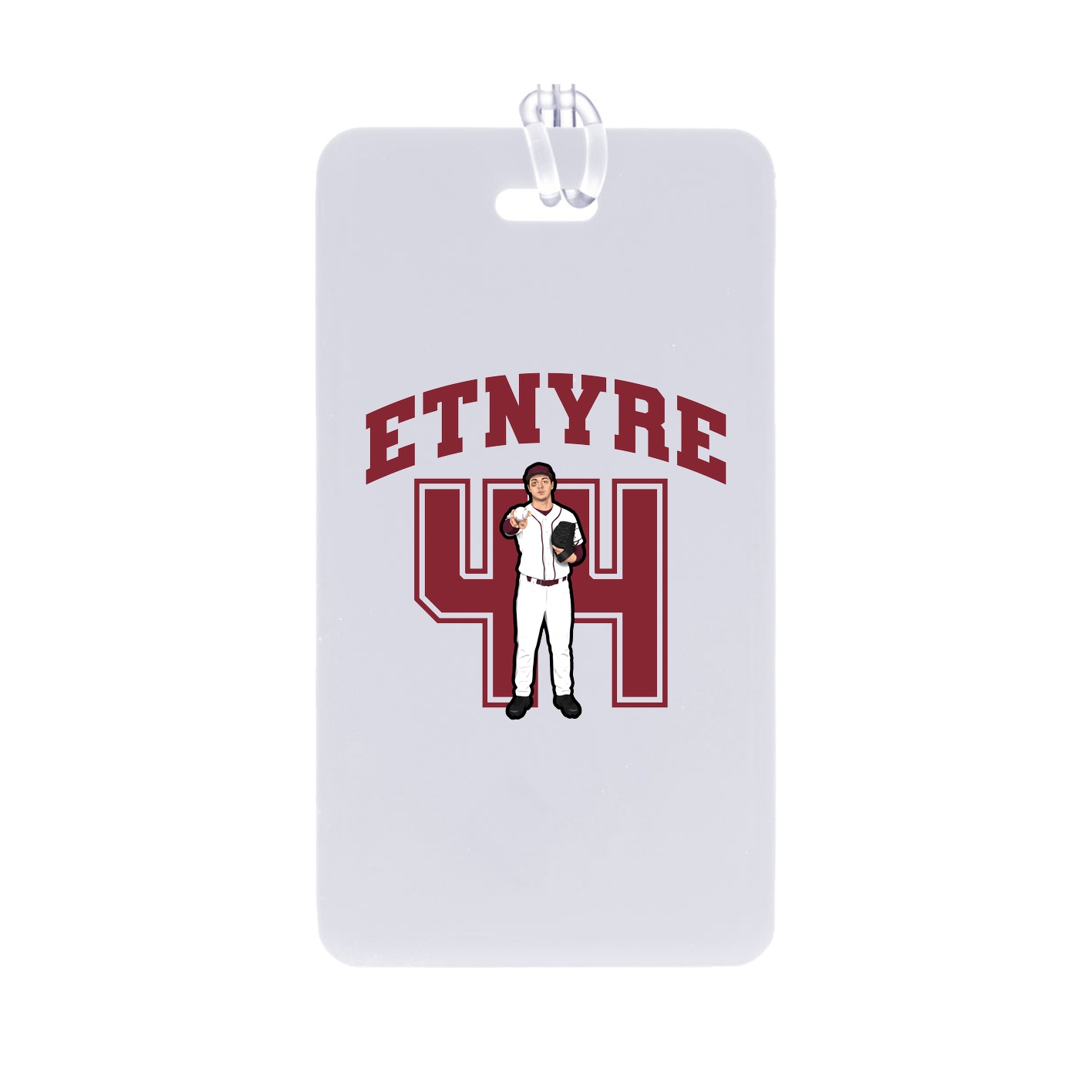 Bag Tag — Number in Classic