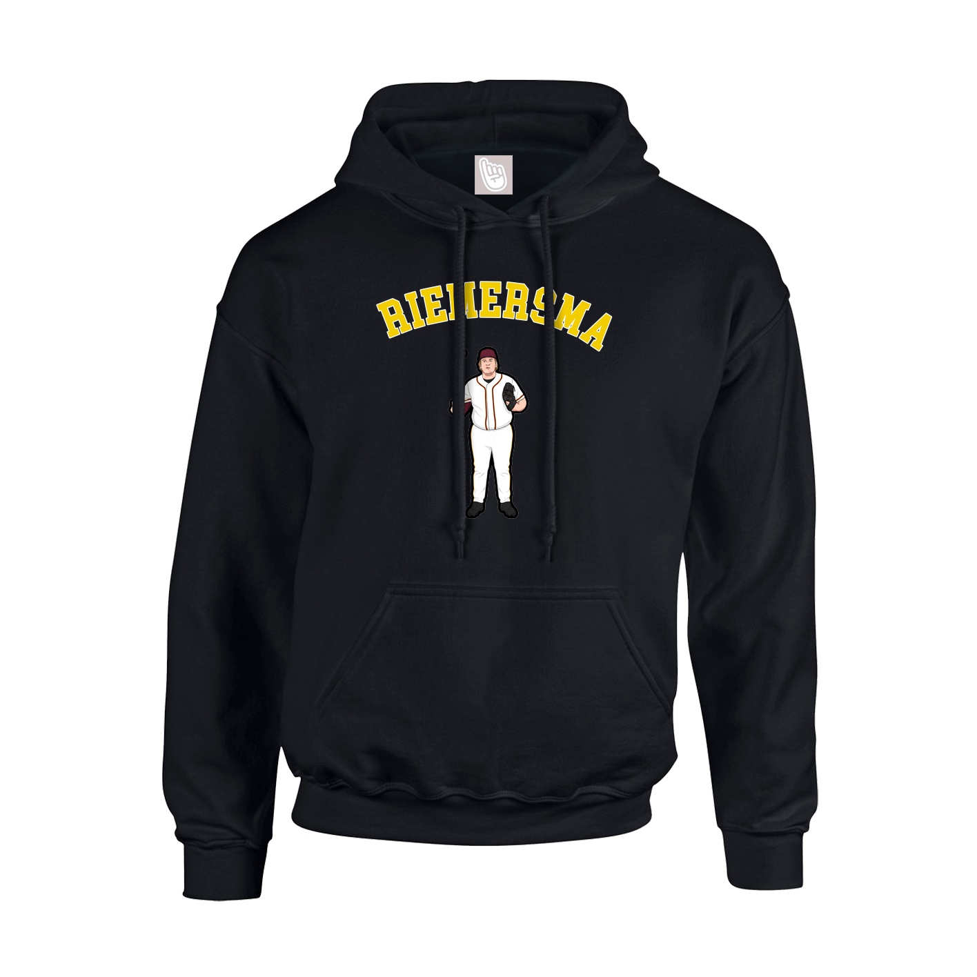 Hoodie — Shirsey Arch in Black