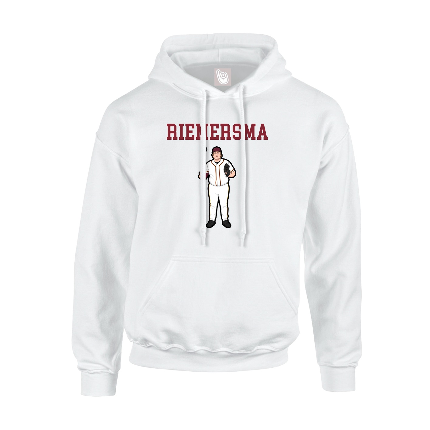 Youth Hoodie — Shirsey in White
